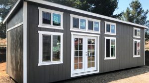 tecate sheds gray studio cabin