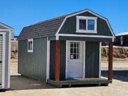 10x24 Lofted Barn with Porch