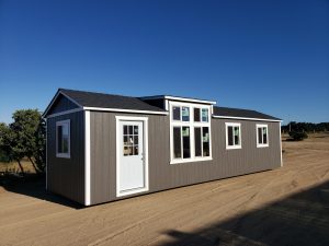 brown studio shed