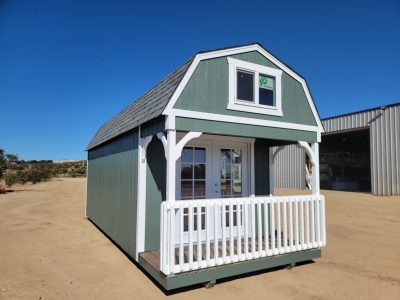 10x24 Lofted Cabin W/Porch - Image 6