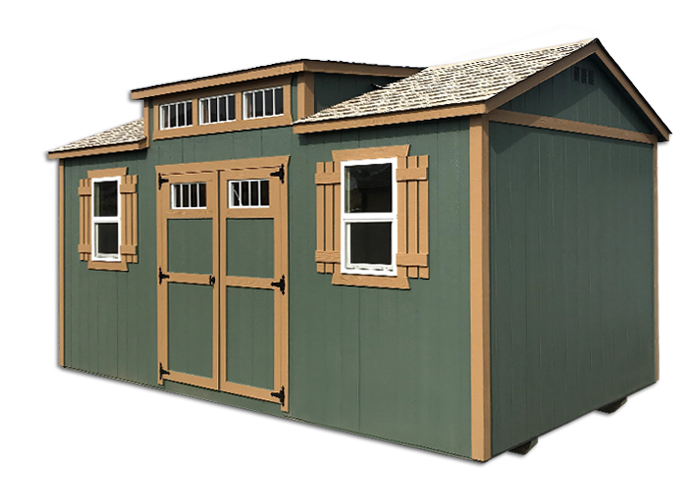 The Chalet Shed-Tecate Sheds