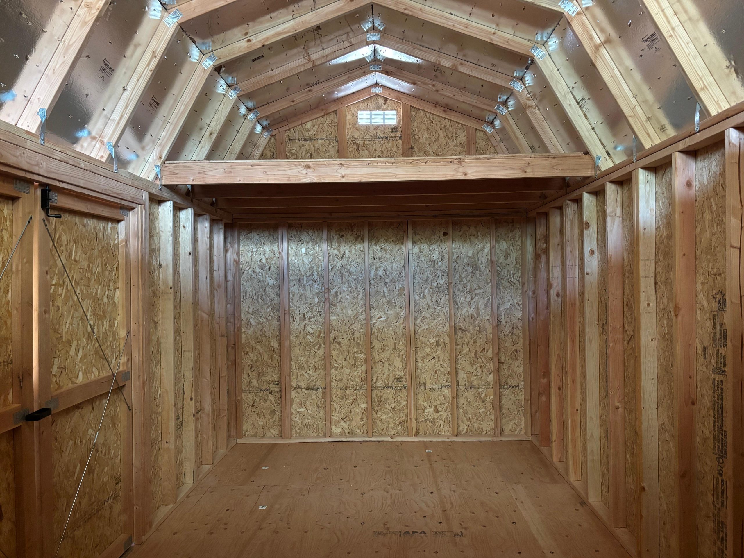 10x20 Hi-side Lofted Barn - Image 5