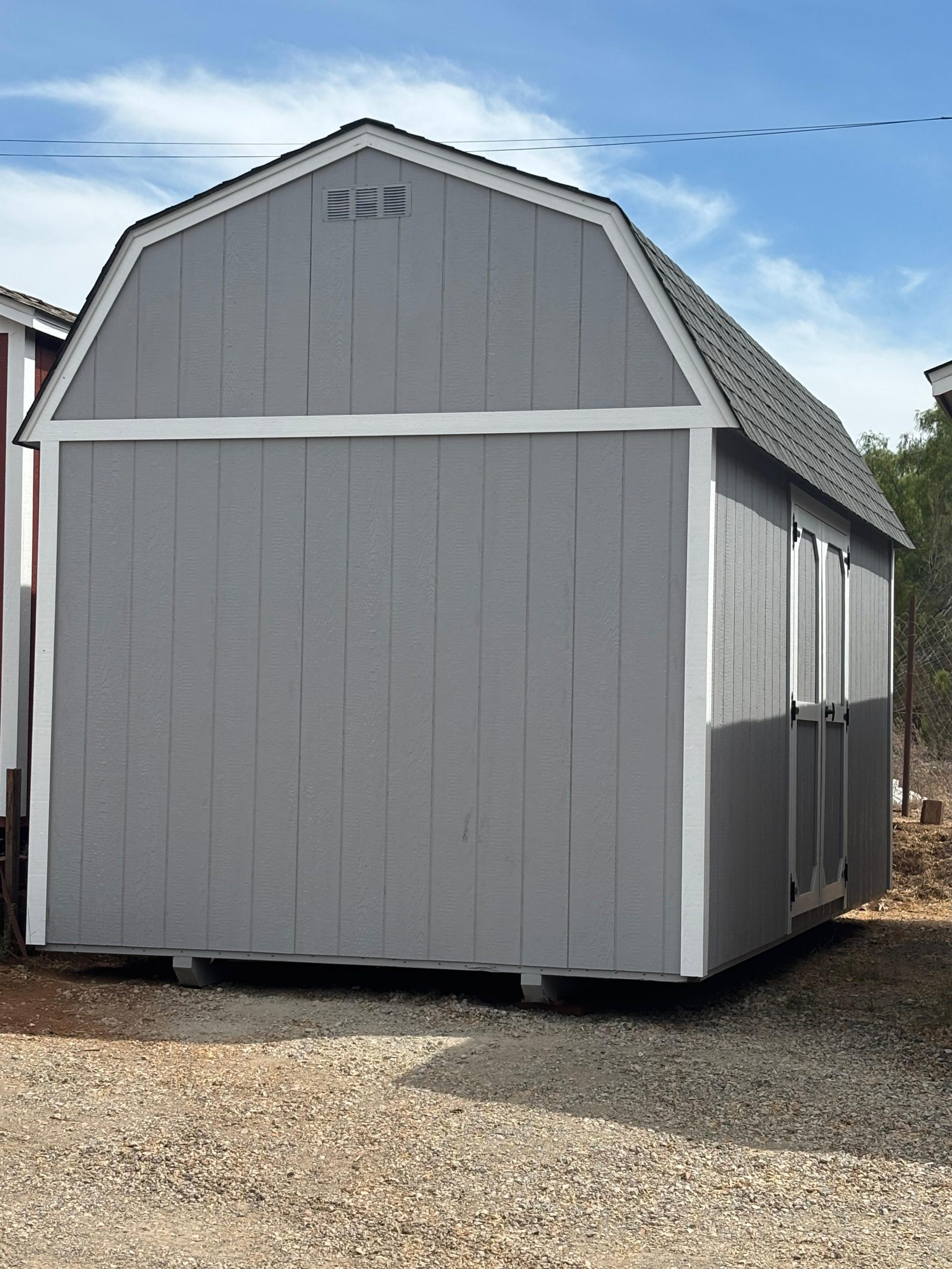 10x20 Hi-side Lofted Barn