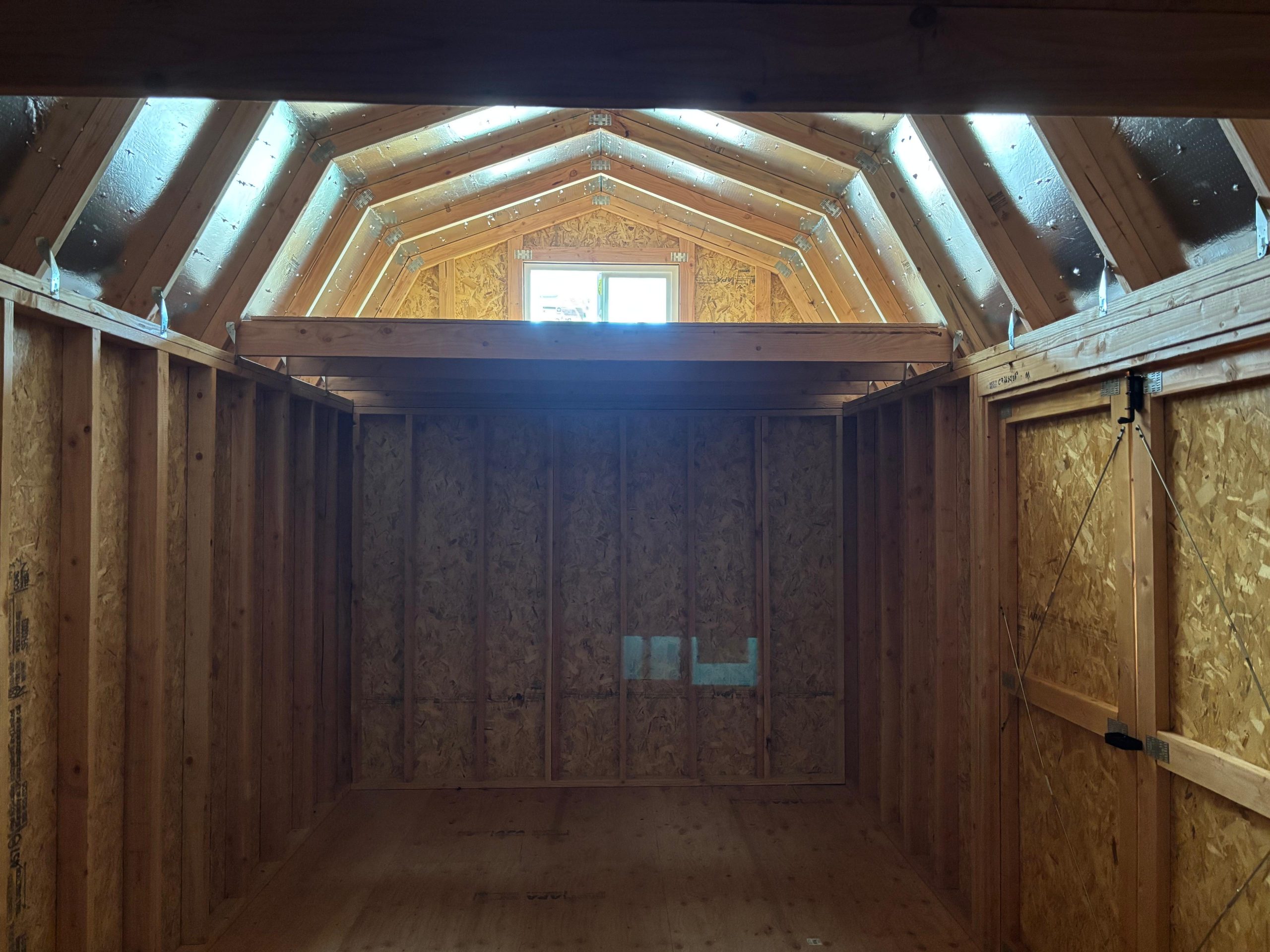 10x20 Hi-side Lofted Barn - Image 4