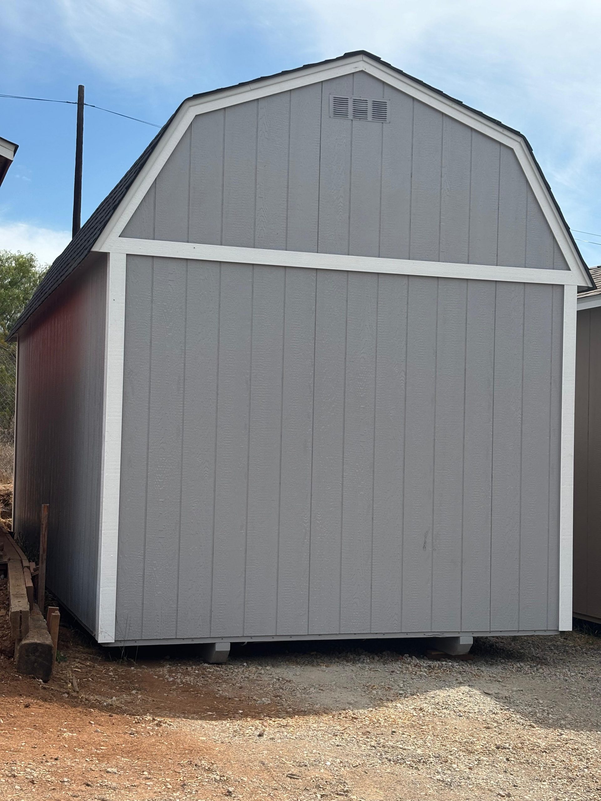 10x20 Hi-side Lofted Barn - Image 2